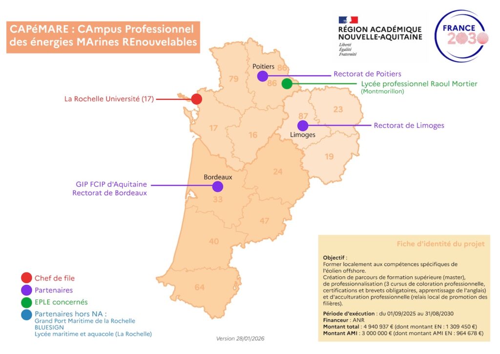 Cartographie projet CAPéMARE